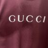 Gucci 25SS New Standard Fit Knit Cotton T-Shirt Featuring Reflective Gucci Print