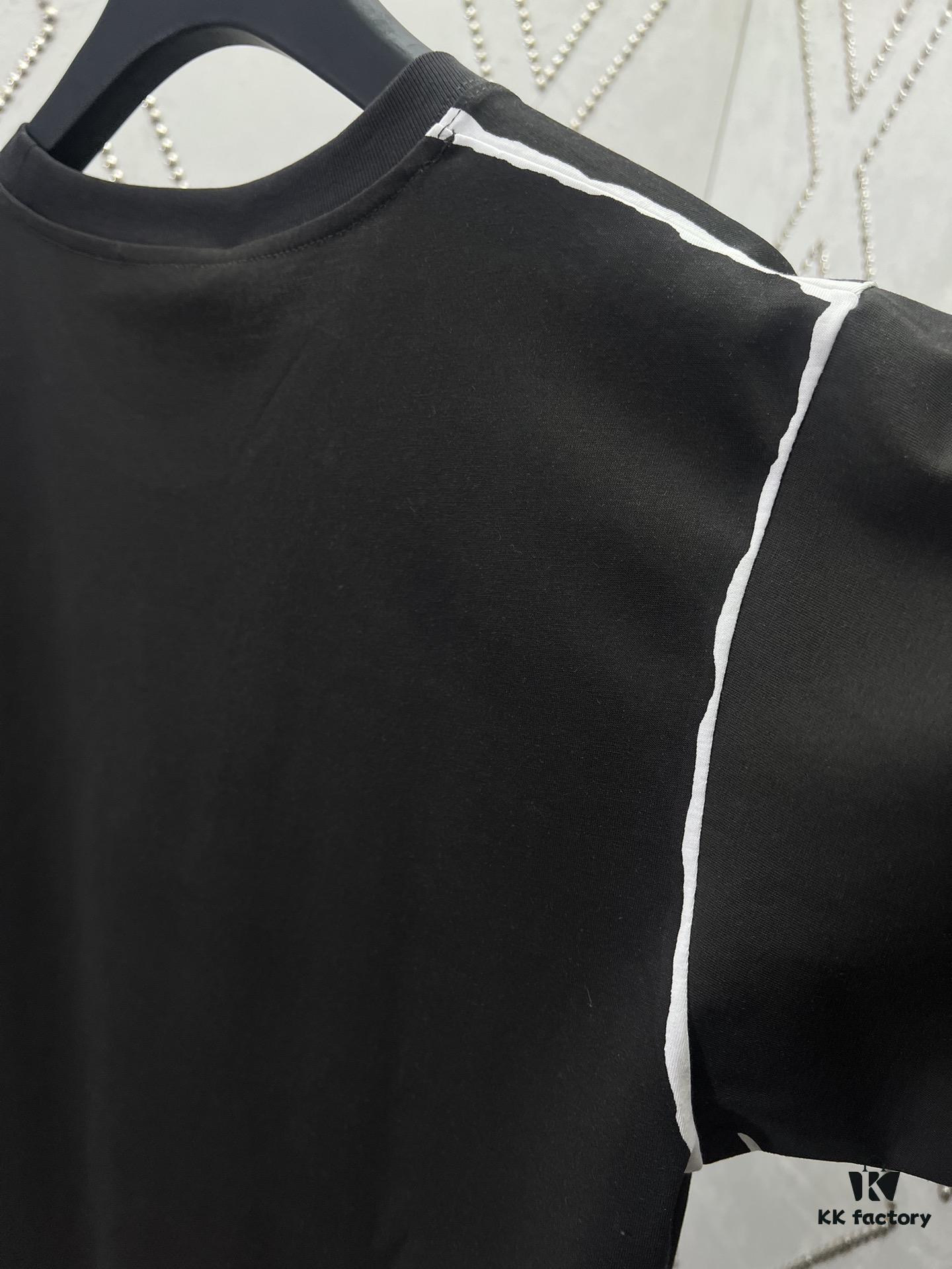 Gucci 25SS New Standard Fit Knit Cotton T-Shirt with Reflective Gucci Print