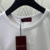 Gucci 25SS New Arrival Oversized Knit Cotton T-Shirt with Gucci Embroidery