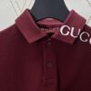 Gucci 2025 Spring Collection Presents Classic Style Pieces, Featuring a Polo Shirt Crafted from Elastic Piqué Cotton with a Refined Gucci Print