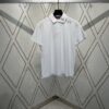Gucci 2025 Spring Collection Presents Classic Style Pieces, Featuring a Polo Shirt Crafted from Stretch Piqué Cotton with an Elegant Gucci Print