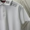 Gucci 2025 Spring Collection Presents Classic Style Pieces, Featuring a Polo Shirt Crafted from Stretch Piqué Cotton with an Elegant Gucci Print