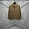 Gucci 25SS New Arrival Letter Interlocking Pattern Shirt Inspired by Founder Guccio Gucci's Name, Crafted in GG Canvas with Side Slits