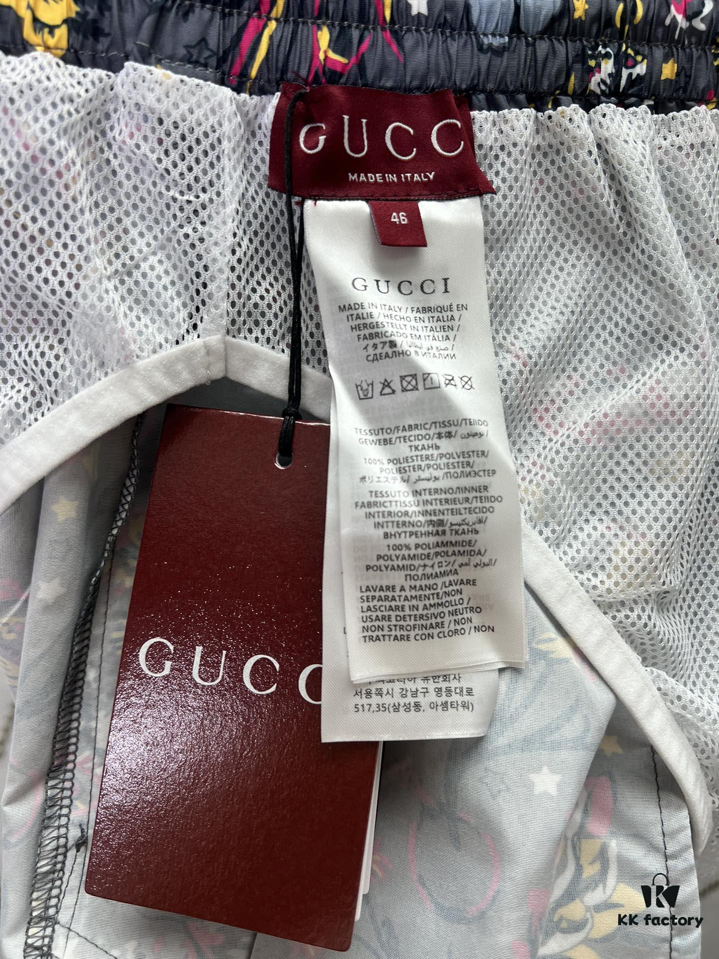 G Family 25SS New Arrival Floral Print Beach Shorts with Drawstring, High-End Version!