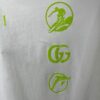 Gucci 25SS New Arrival Oversized T-Shirt Crafted from Garment-Dyed Knit Cotton, Featuring Gucci Logo Print on the Front and Gucci Surfer Print on the Back