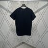 Gucci 25SS New Regular Fit T-Shirt Made of Knitted Cotton with Gucci Web Stripe Flag Print