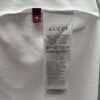 Gucci 25SS New Regular Fit T-Shirt Crafted from Knit Cotton with Signature Gucci Web Stripe Flag Print