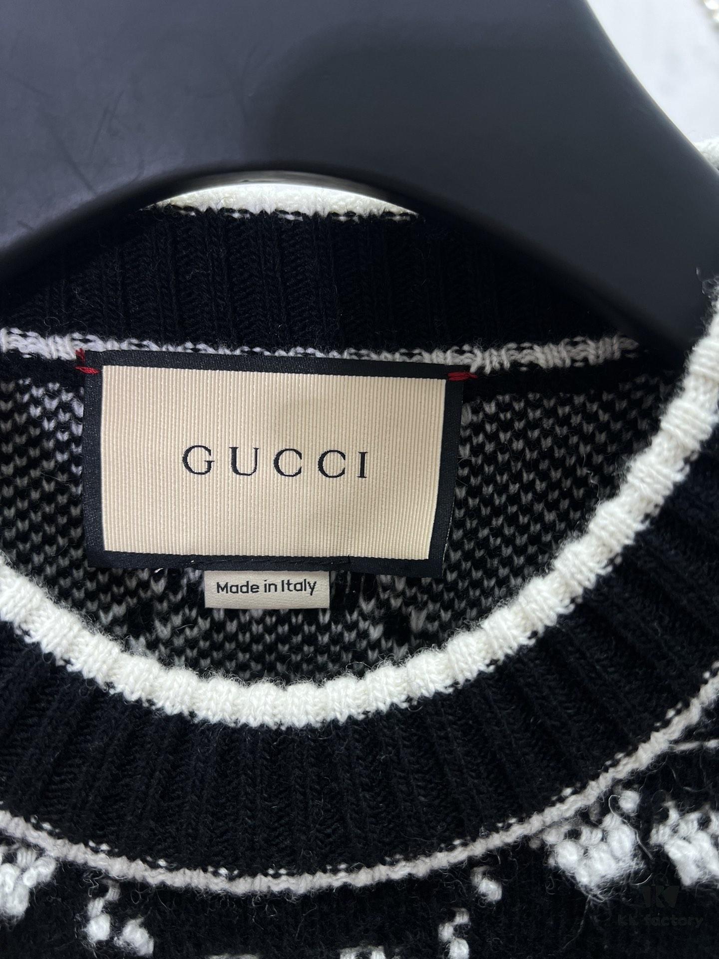 G House 25SS New Arrival Top Crafted from GG Wool Slub Jacquard Fabric, a Premium Selection from the Collection