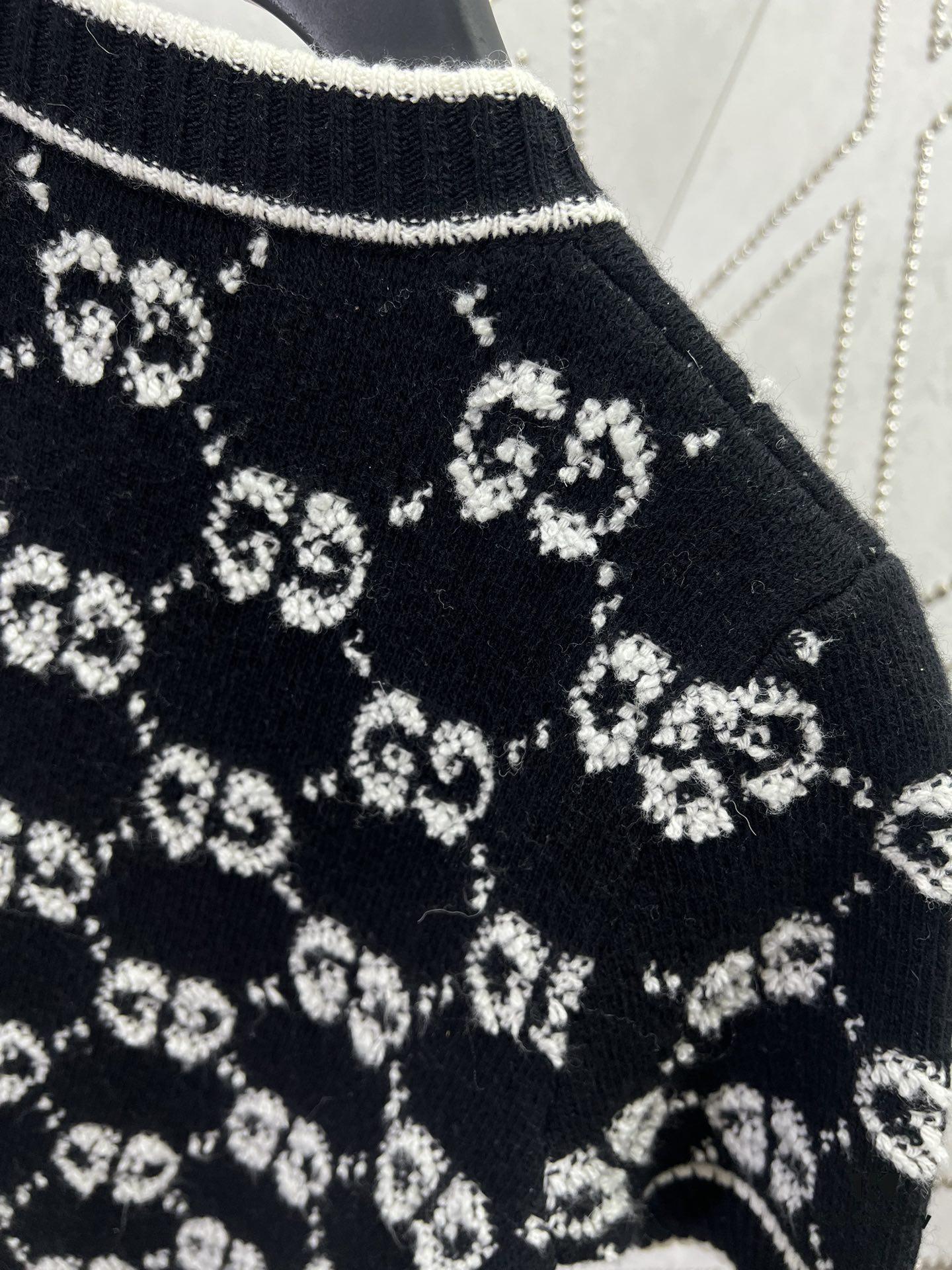 G House 25SS New Arrival Top Crafted from GG Wool Slub Jacquard Fabric, a Premium Selection from the Collection