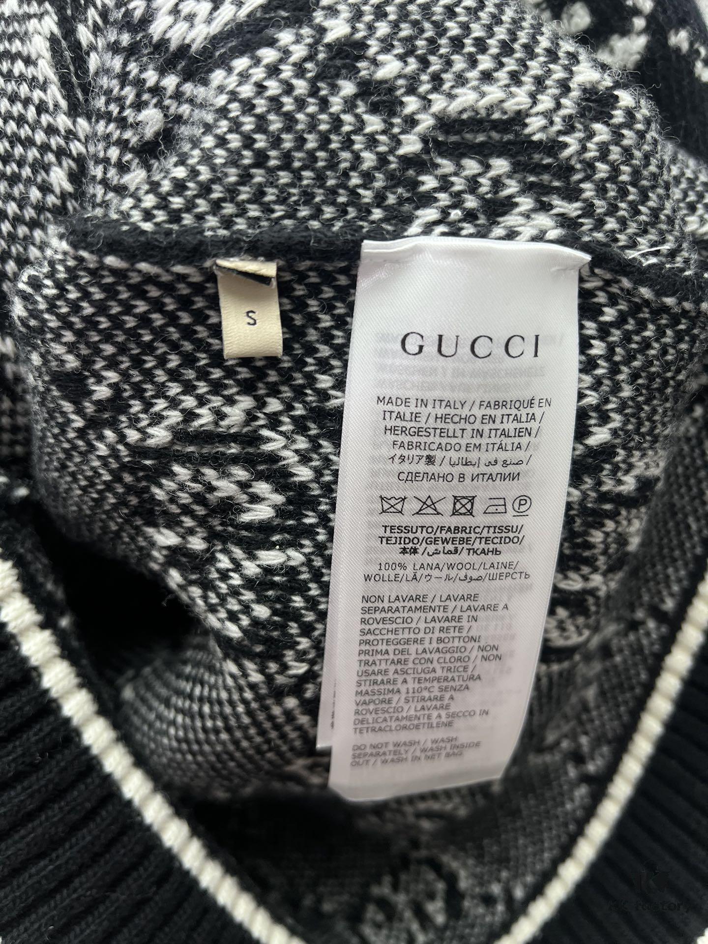 G House 25SS New Arrival Top Crafted from GG Wool Slub Jacquard Fabric, a Premium Selection from the Collection