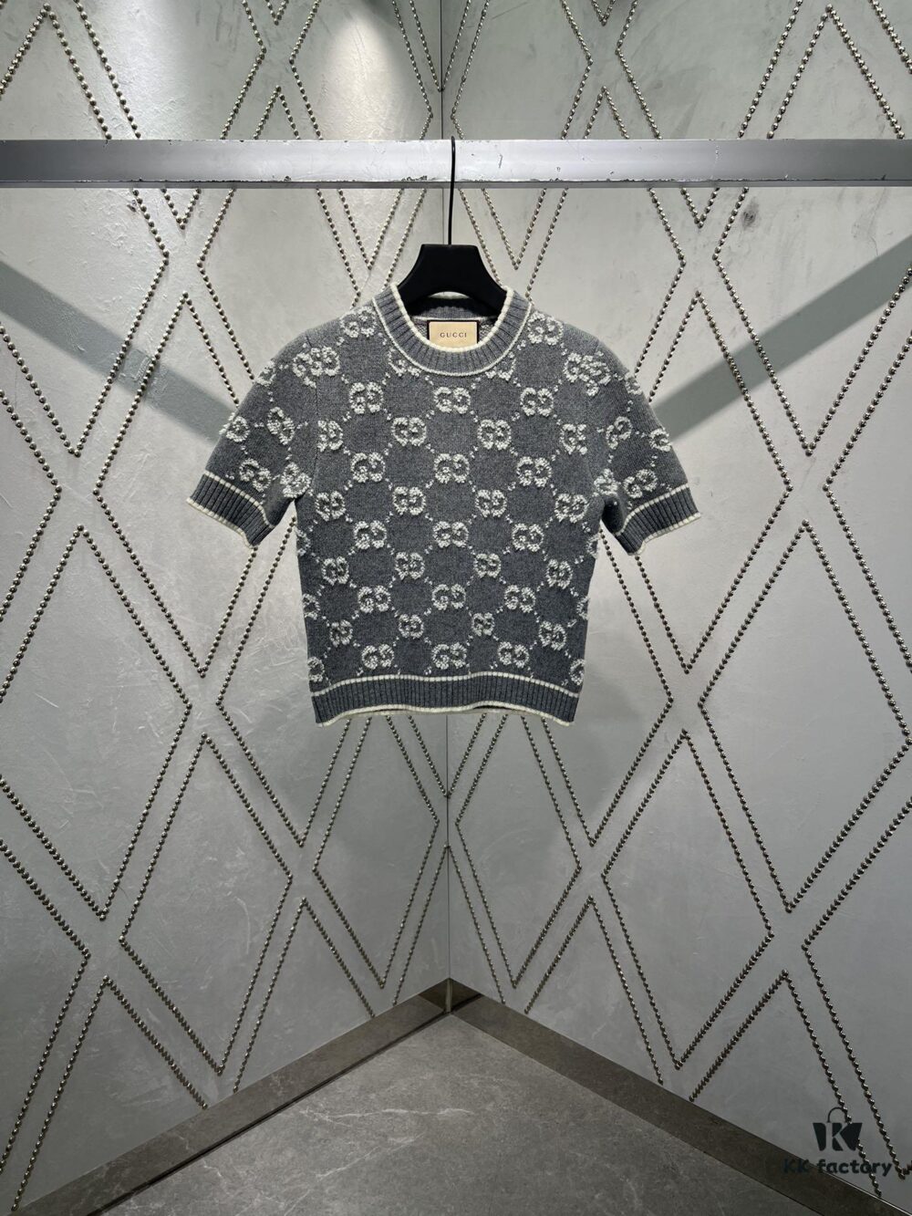 G House 25SS New Arrival Top Crafted from GG Wool Knob Velvet Jacquard Fabric, a Curated Highlight of the Collection. High Version!