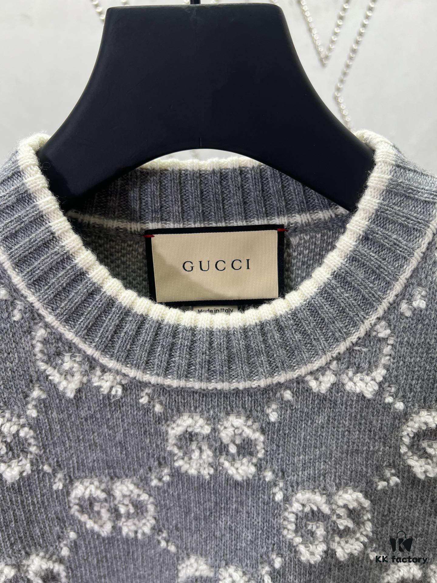 G House 25SS New Arrival Top Crafted from GG Wool Knob Velvet Jacquard Fabric, a Curated Highlight of the Collection. High Version!