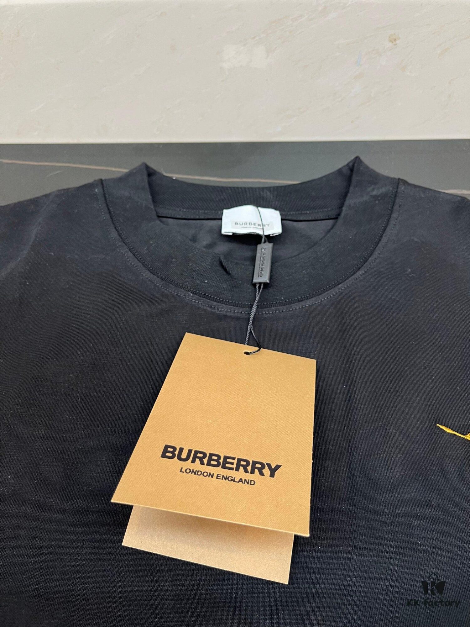 BURBERRY Logo Embroidered Short-Sleeve T-Shirt