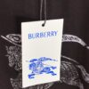 BURBERRY 2025 Spring/Summer New Arrival Round Neck Short Sleeve T-Shirt with All-Over Dot Print, Made from 320g Double-Yarn Combed Cotton Fabric, Slightly Loose Fit, Soft and Substantial Fabric Texture, Unisex Design