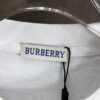 BURBERRY 2025 Spring/Summer New Arrival Round Neck Short Sleeve T-Shirt with All-Over Dot Print, Made from 320g Double-Layer Combed Cotton Fabric, Slightly Loose Fit, Soft and Substantial Fabric Texture, Unisex Design