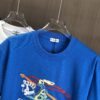 BURBERRY 2025 Spring/Summer New Arrival Round Neck Short Sleeve T-Shirt with Equestrian Chain Embroidery, 320g Double Combed Cotton Fabric, Slightly Loose Unisex Fit