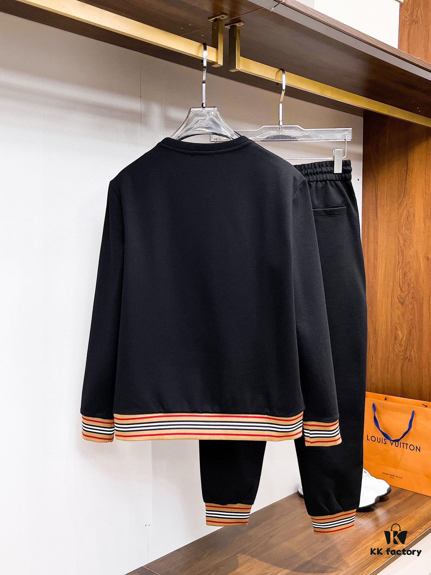 BURBERRY New 2025 Premium Sweatshirt Set - Authentic Original Design, 100% Natural Roman Cotton, Elegant and Comfortable Fit