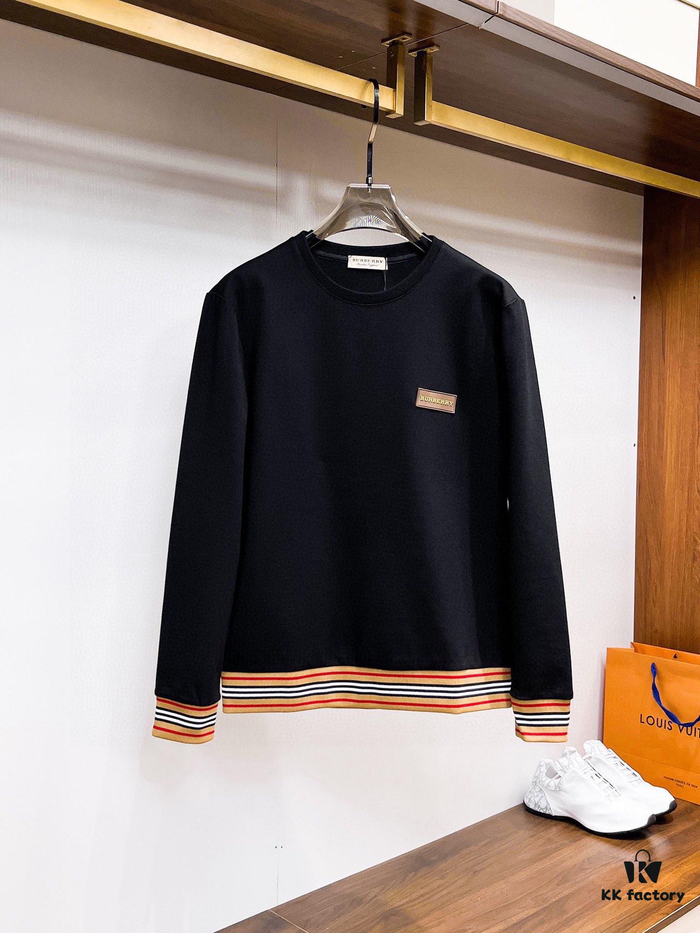 BURBERRY New 2025 Premium Sweatshirt Set - Authentic Original Design, 100% Natural Roman Cotton, Elegant and Comfortable Fit