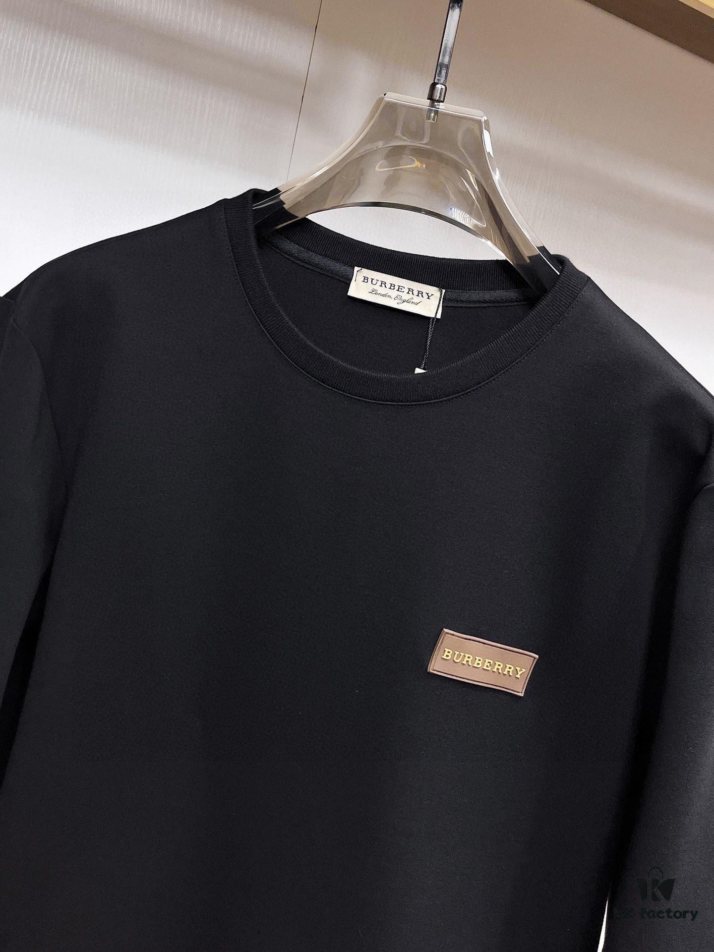 BURBERRY New 2025 Premium Sweatshirt Set - Authentic Original Design, 100% Natural Roman Cotton, Elegant and Comfortable Fit