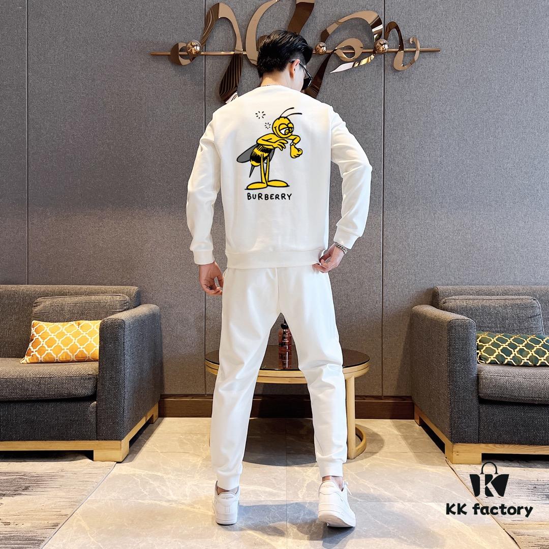 BURBERRY (Blessing for the Plus-Size) New 2025 Bestselling Hoodie Set – Official Website Original Version, Premium Natural Roman Cotton, Elegant and Comfortable Unisex Wear