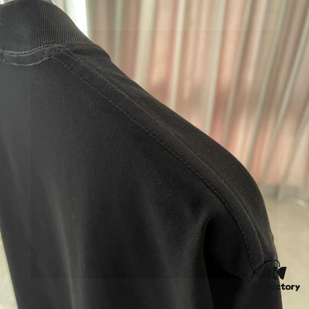 BURBERRY 2025 Summer New Arrival Personalized Letter Logo Print Custom 300g Fabric Short Sleeve T-Shirt Unisex