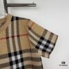 New Burberry 23SS Classic Evergreen Plaid Knit Short-Sleeve Unisex