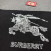 New BBR Burberry 24SS Embroidered 3D Horse Logo Short Sleeve T-Shirt