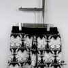 New BURBERRY BARBOUR Printed Knitted Short Pants