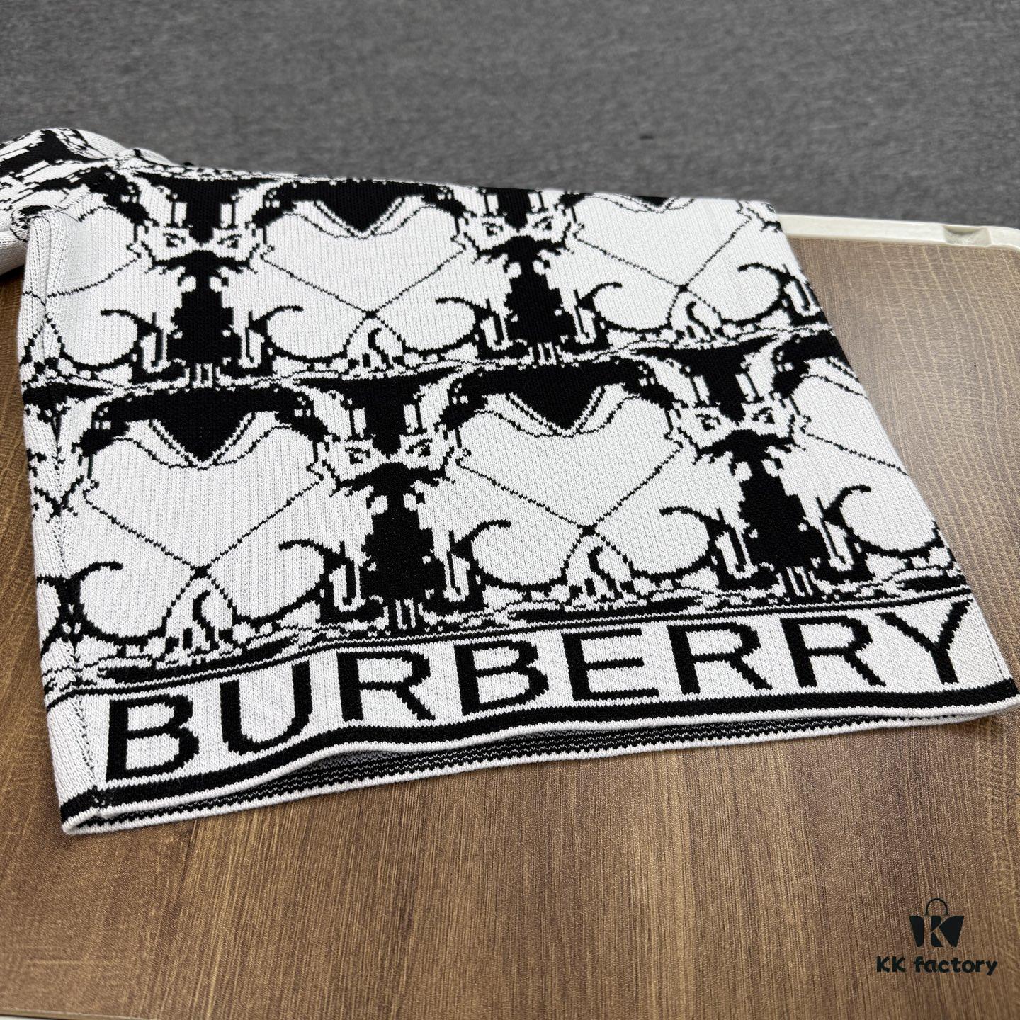 New BURBERRY BARBOUR Printed Knitted Short Pants