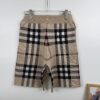 New BURBERRY Burberry Classic Plaid Knitted Shorts Unisex