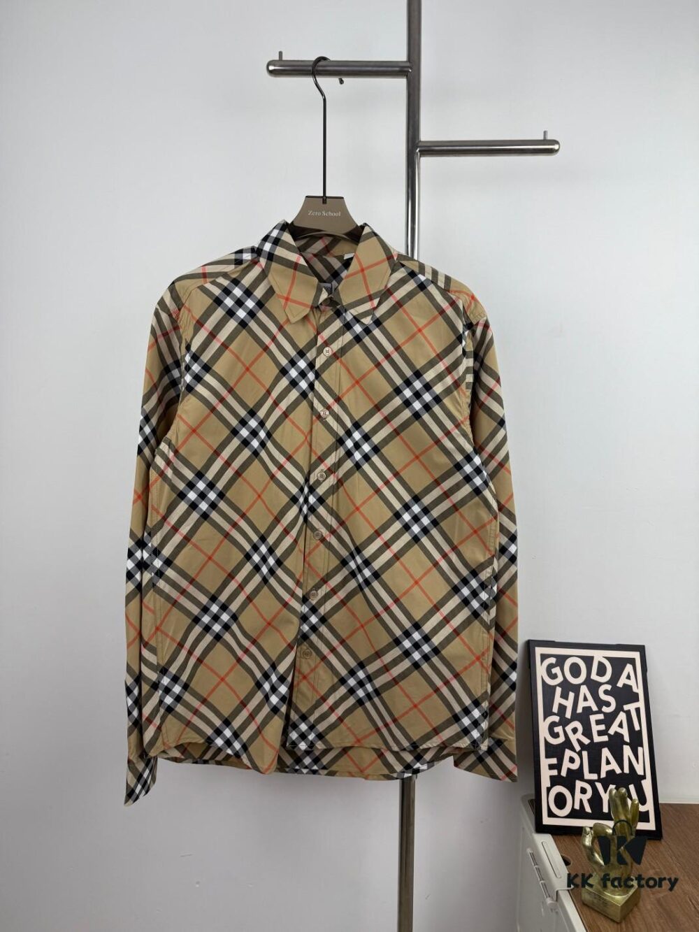 New BBR Burberry 24SS Autumn-Winter Checkered Precision-Aligned Shirt, Official Website 1:1 Original Quality