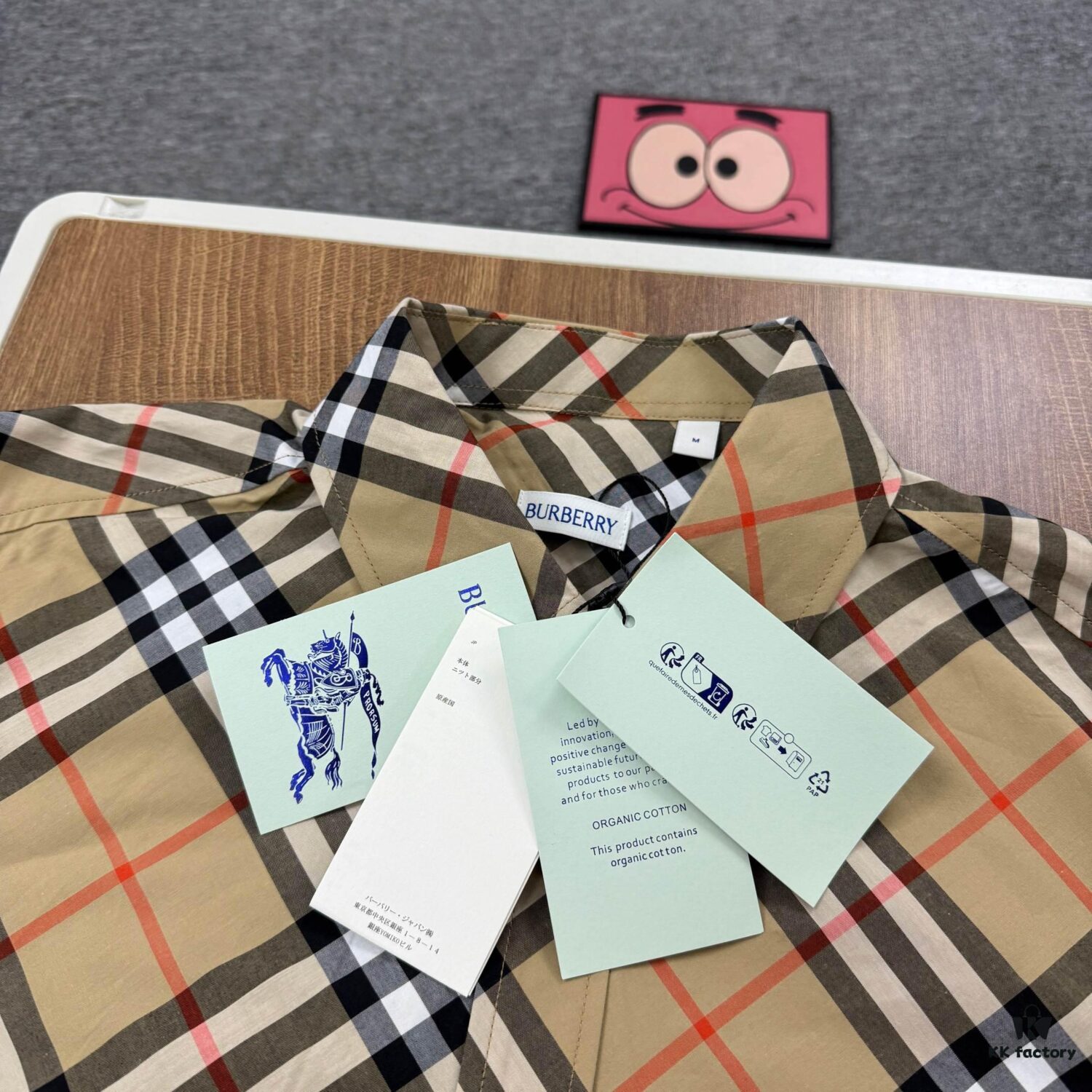 New BBR Burberry 24SS Autumn-Winter Checkered Precision-Aligned Shirt, Official Website 1:1 Original Quality