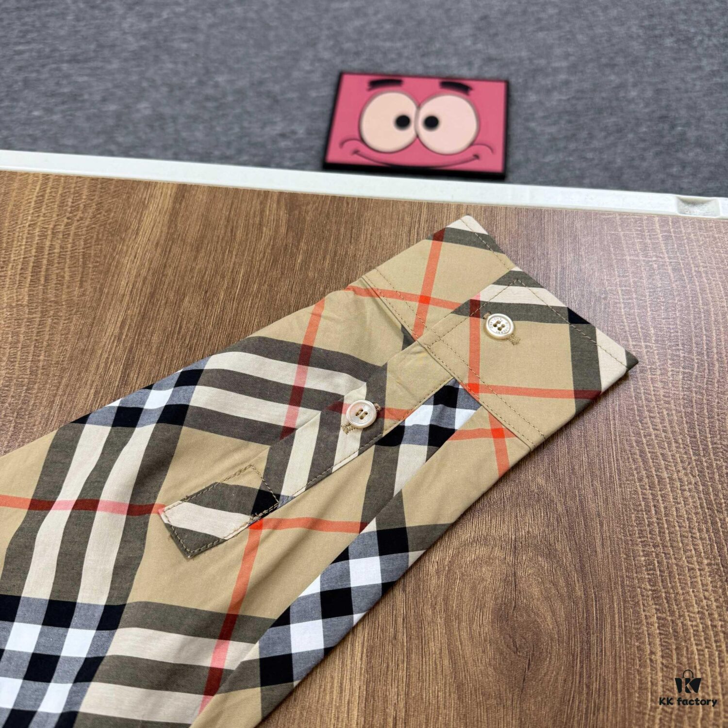 New BBR Burberry 24SS Autumn-Winter Checkered Precision-Aligned Shirt, Official Website 1:1 Original Quality