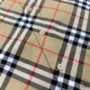 New BBR Burberry 24SS Autumn-Winter Checkered Precision-Aligned Shirt, Official Website 1:1 Original Quality