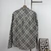 New BBR Burberry 24SS Autumn/Winter Plaid Alignment Shirt Official Website 1:1 Original Quality