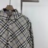 New BBR Burberry 24SS Autumn/Winter Plaid Alignment Shirt Official Website 1:1 Original Quality