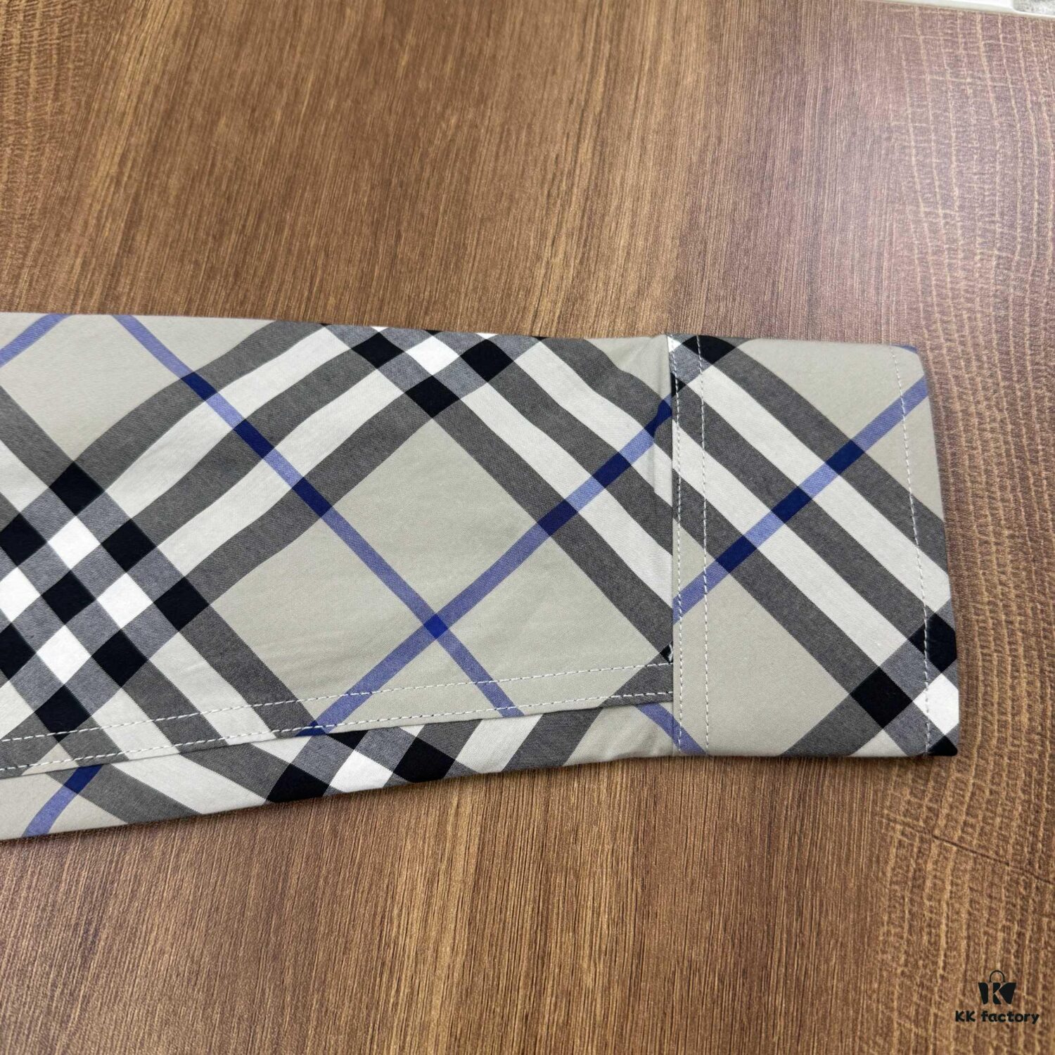New BBR Burberry 24SS Autumn/Winter Plaid Alignment Shirt Official Website 1:1 Original Quality
