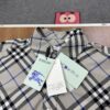 New BBR Burberry 24SS Autumn/Winter Plaid Alignment Shirt Official Website 1:1 Original Quality
