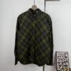 New BBR Burberry 24SS Autumn-Winter Checkered Precision-Aligned Shirt, Official Website 1:1 Original Quality