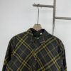 New BBR Burberry 24SS Autumn-Winter Checkered Precision-Aligned Shirt, Official Website 1:1 Original Quality