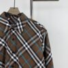 New BBR Burberry 24SS Autumn/Winter Check Aligned Shirt Official Website 1:1 Original Quality