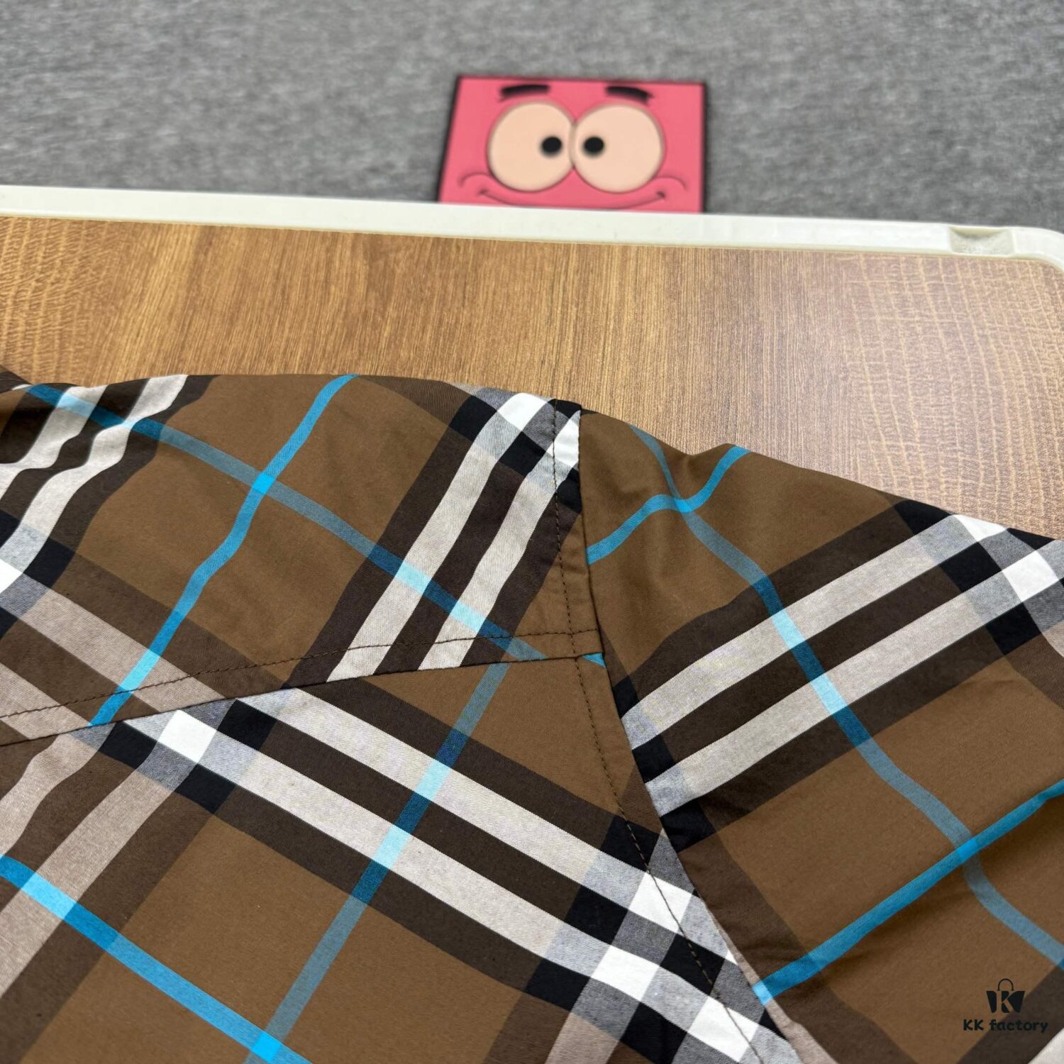New BBR Burberry 24SS Autumn/Winter Check Aligned Shirt Official Website 1:1 Original Quality