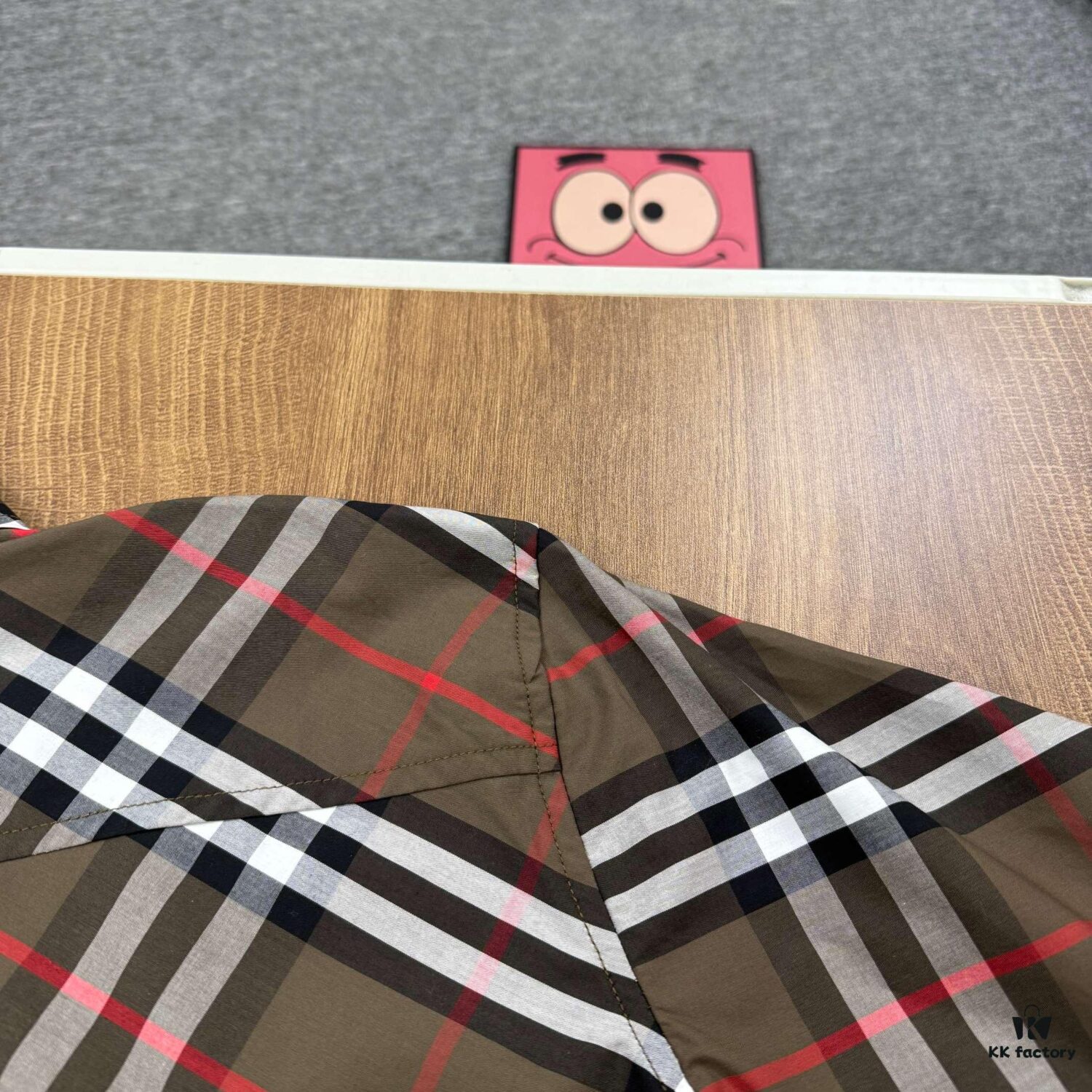 New BBR Burberry 24SS Autumn-Winter Checkered Precision-Aligned Shirt Official Website 1:1 Original Quality