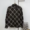 Burberry 2024 Fall/Winter Plaid Flannel Shirt Jacket
