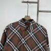 New BBR Burberry 24SS Autumn-Winter Checkered Precision-Aligned Shirt Official Website 1:1 Original Quality