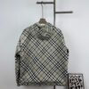 New Burberry Plaid Knight Horse Double-Sided Lightweight Hooded Jacket