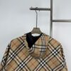 New Burberry Check Pattern Knight Horse Double-Sided Lightweight Hooded Jacket
