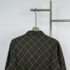 New Burberry 24SS Embroidered Check Cotton Shirt