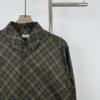 New Burberry 24SS Embroidered Check Cotton Shirt