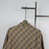 New Burberry 24SS Embroidered Check Cotton Shirt